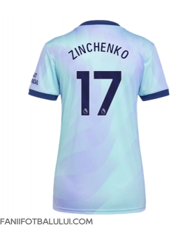 Arsenal Oleksandr Zinchenko #17 Tricou Fotbal Replică 2024-25 Femei Treilea